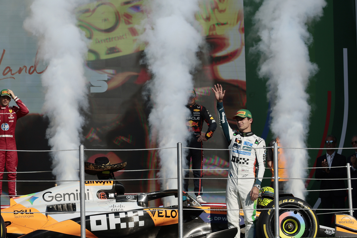 Lando Norris gana en México y es nuevo líder, con un punto más que Piastri