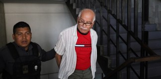 Juzgado fija fecha para cumplir con orden de Sala para enviar a prisión preventiva a Carlos Ovidio Acevedo. Foto La Hora: Daniel Ramírez