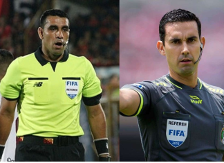 El árbitro mexicano César Arturo Ramos Palazuelos será el encargado de dirigir el partido de eliminatoria al mundial entre Guatemala y Panamá el 13 de noviembre en el estadio Manuel Felipe Carrera, a las ocho de la noche. Foto La Hora; Redes Sociales