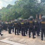 La Fiscalía Regional de Petén coordinó las diligencias en el Comando Aéreo en Petén por el robo de armamento del Ejército. Foto: MP