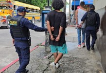 Dos presuntos asaltantes son detenidos en Escuintla PNC reporta la captura de dos presuntos asaltantes en Escuintla.