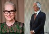 La actriz de cine Meryl Streep aseguró que José Rubén Zamora debería de salir de prisión y continuar su trabajo como periodista. Foto La Hora / EFE / Archivo