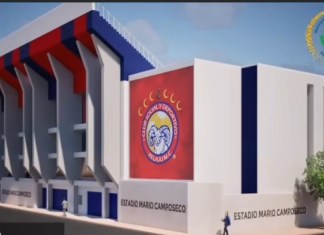 La Municipalidad de Quetzaltenango dio a conocer el render sobre la remodelación del estadio Mario Camposeco. Foto: Municipalidad de Quetzaltenango