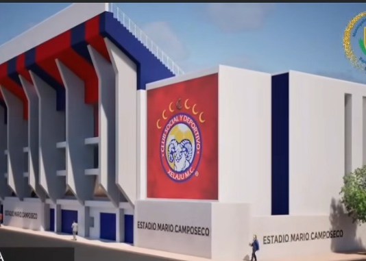 La Municipalidad de Quetzaltenango dio a conocer el render sobre la remodelación del estadio Mario Camposeco. Foto: Municipalidad de Quetzaltenango