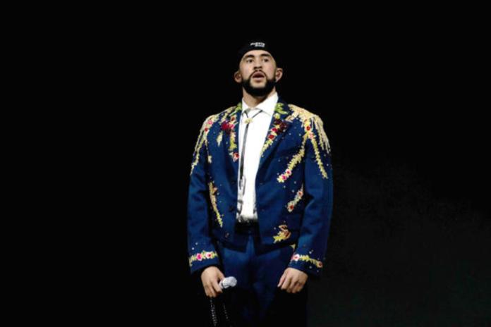 Fotografía de archivo del cantante Bad Bunny durante. EFE/Enid M. Salgado Mercado