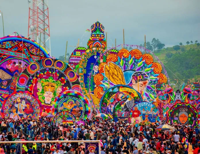 El Festival de Barrilete Gigante conmemorará los 200 años del Municipio de Sumpango. Foto: Carlos Vicente