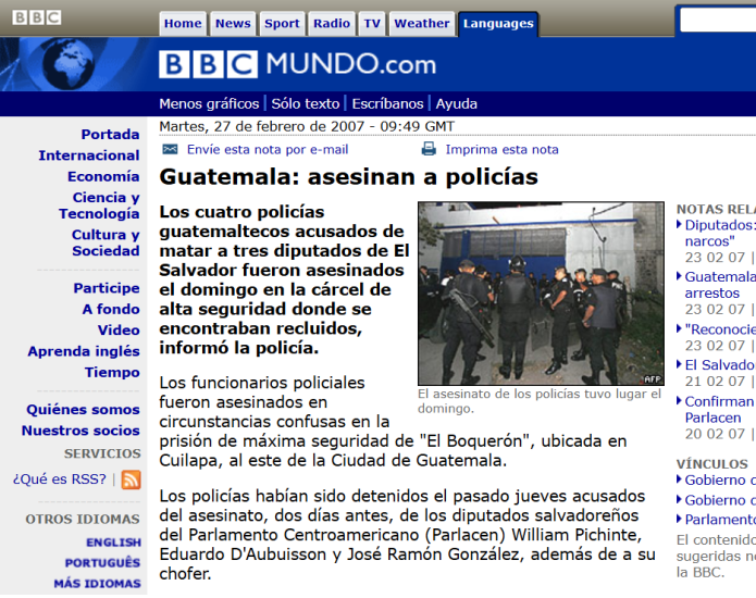 bbc policias
