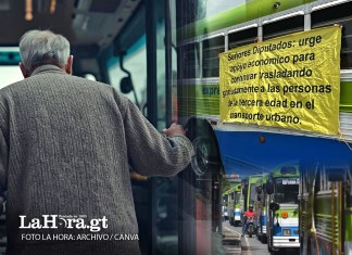Transportistas solicitan subsidio para el adulto mayor, Foto; La Hora: Archivo/Canva