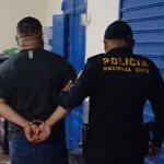 El ex subdirector de Fraijanes II sigue detenido sin ser escuchado en primera declaración que debe desarrollar el Juzgado Tercero Penal. Foto La Hora: PNC