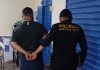 El ex subdirector de Fraijanes II sigue detenido sin ser escuchado en primera declaración que debe desarrollar el Juzgado Tercero Penal. Foto La Hora: PNC