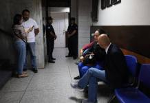 El Juzgado Décimo Penal inició la audiencia de primera declaración en contra de dos personas vinculadas a supuestos hechos ilícitos en la constitución de un partido político en 2022. Foto La Hora: Daniel Ramírez