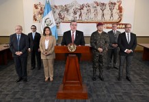 El presidente Bernardo Arévalo aseguró que el FBI y agencias de Estados Unidos apoyarán en el fortalecimiento de cárceles. Foto La Hora: Presidencia