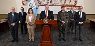 El presidente Bernardo Arévalo aseguró que el FBI y agencias de Estados Unidos apoyarán en el fortalecimiento de cárceles. Foto La Hora: Presidencia