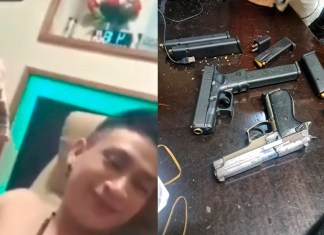 La Policía Nacional Civil (PNC) localizó armas de fuego, celulares y dinero al reo que compartió lujos en la cárcel de Pavón. Foto La Hora: PNC / RRSS