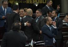 El veto presidencial de Bernardo Arévalo al Decreto 7-2025 no fue conocido en el Congreso de la República, por un "error" de fondo. Foto La Hora: José Orozco