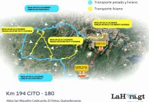 Estas son las rutas alternas tras el colapso en carretera Cito Zarco Foto: La Hora/ PROVIAL