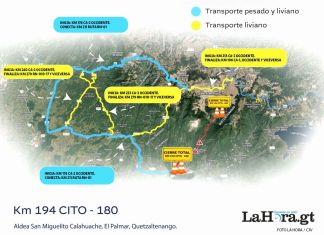 Estas son las rutas alternas tras el colapso en carretera Cito Zarco Foto: La Hora/ PROVIAL