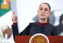 Claudia Sheinbaum se pronuncia contra los ataques de EE. UU. a presuntas narcolanchas Sheinbaum expresó su rechazo a los ataques de Estados Unidos contra embarcaciones presuntamente involucradas en el tráfico de drogas fuera de su territorio y reafirmó que México actuará siempre conforme al derecho internacional y la defensa de su soberanía. Foto: La Hora: EFE