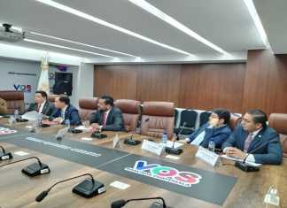 Los directores del Directorio de la Superintendencia de Competencia acuden a citación del diputado Orlando Blanco. Foto: La Hora