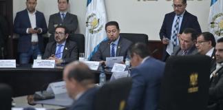 El presidente del Congreso, Nery Ramos, instaló una comisión presidencial para una propuesta integral para el combate de las maras y pandillas. Foto: La Hora / Fabricio Alonzo