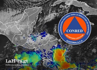 Conred realiza monitoreo al primer frente frío de la temporada en Guatemala. Foto: La Hora/ Conred