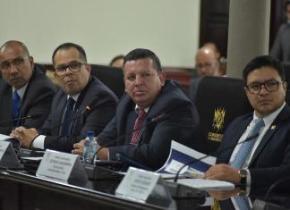El titular de la Contraloría General de Cuentas, Frank Bode Fuentes. Foto: La Hora / José Orozco