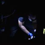 Personal del Ministerio Público intenta identificar a los cuerpos localizados en Palencia. Foto: La Hora / José Orozco