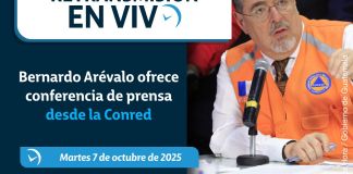 Retransmisión: Bernardo Arévalo ofrece conferencia de prensa desde la Conred.