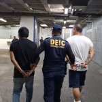 PNC reporta la captura de tres hombres que acababan de ingresar al país tras ser deportados.