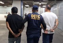 PNC reporta la captura de tres hombres que acababan de ingresar al país tras ser deportados.