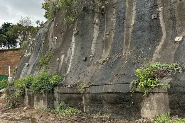 Derrumbe Km 24 y 25 ruta a El Salvador