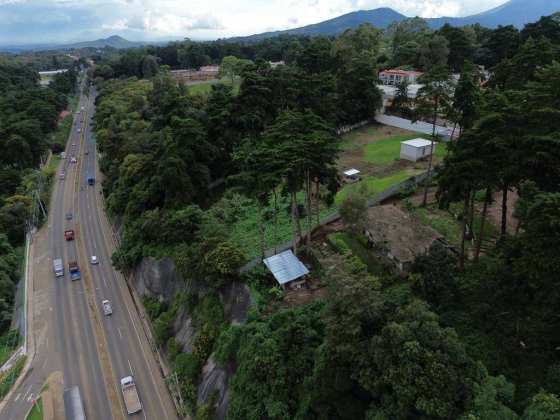 Derrumbe Km 24 y 25 ruta a El Salvador