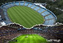 Grama estadio doroteo guamuch