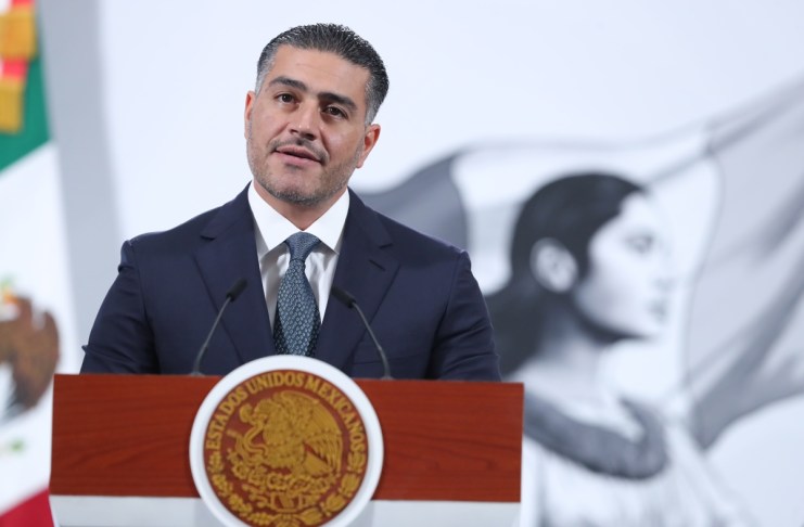 El secretario de Seguridad y Protección Ciudadana, Omar García Harfuch