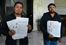 Dos estudiantes decidieron ponerse a disposición de juez y ser sometidos a su captura luego de diversas reprogramaciones de audiencias. Foto La Hora: Daniel Ramírez