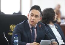 Jorge Miguel Castillo Castro fue electo como Superintendente de Competencias este lunes 13 de octubre por el directorio. Foto La Hora: Congreso