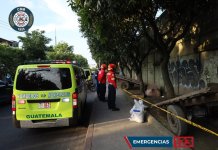 Fallecida es encontrada en calzada Atanasio Tzul Fallecida