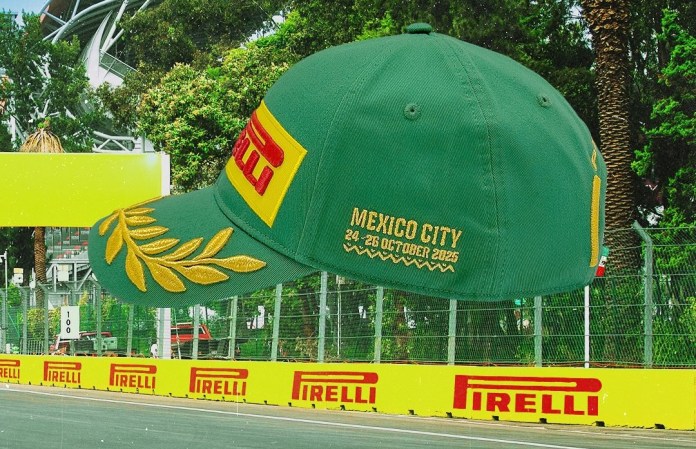 Gorra Pirelli Podium F1. Foto: Pirelli Motorsport