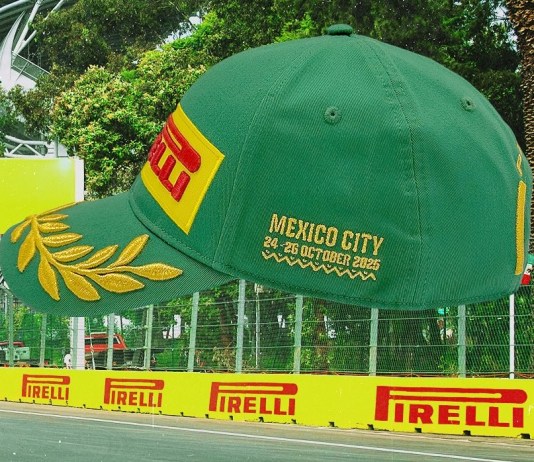 Gorra Pirelli Podium F1. Foto: Pirelli Motorsport