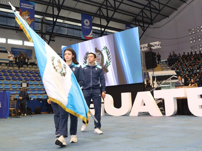 María Alejandra Higueros, abanderada de Guatemala en los Juegos Centroamericanos 2025.