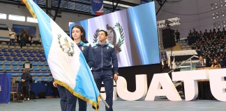 María Alejandra Higueros, abanderada de Guatemala en los Juegos Centroamericanos 2025.