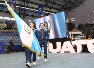 María Alejandra Higueros, abanderada de Guatemala en los Juegos Centroamericanos 2025.