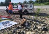 Localización del cuerpo sin vida de un hombre en un río de Quetzaltenango. Foto La Hora: CVB.