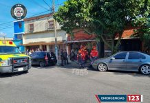 Bomberos Municipales reportaron un incidente armado en La Reformita.