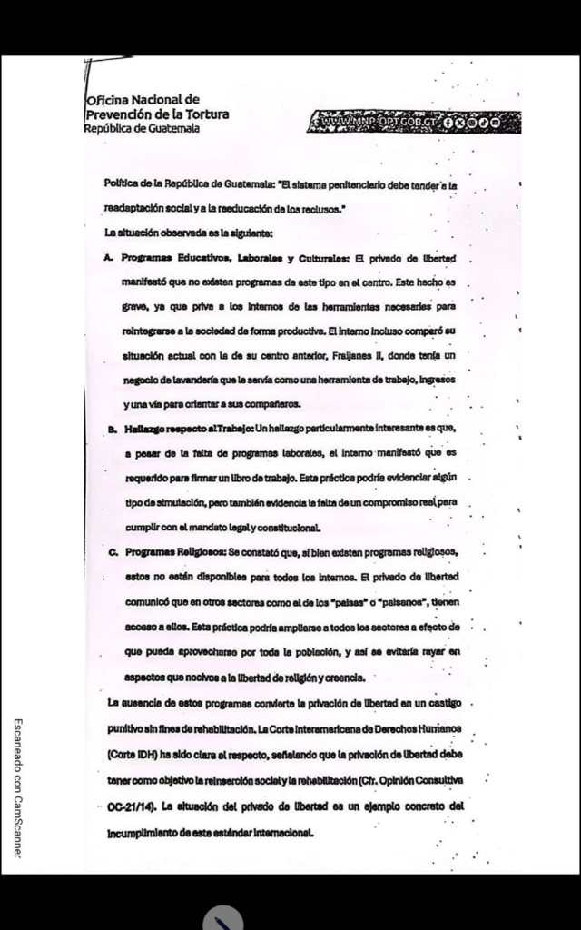informe relator tortura