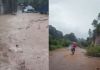 Inundaciones y derrumbres registrados en Fraijanes y San Jose Pinula. Foto La Hora: Captura de Pantalla