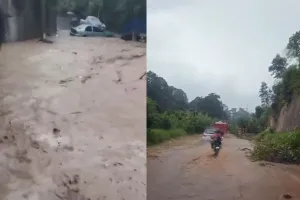 Por segundo día consecutivo fuertes lluvias ocasionan inundaciones, derrumbes y caída de árboles