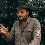 El ecologista Sergio Izquierda señaló a los diputados del Congreso por aprobar una ley que pone en riesgo a los ríos y selvas. Foto La Hora: Sergio Izquierdo