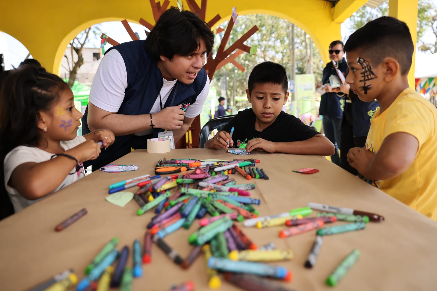 El Festival en el Parque La Amistad zona 6, un espacio para compartir con toda la familia. Foto: Municipalidad de Guatemala.