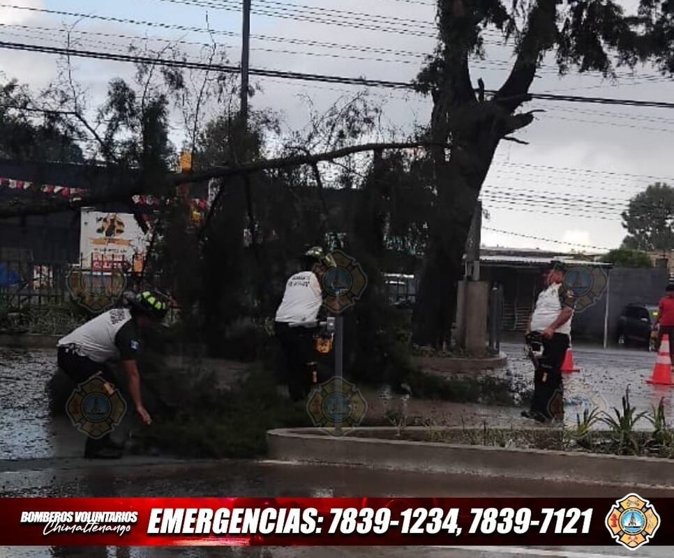 Tormentas dejan inundaciones y daños en diversas regiones del territorio guatemalteco